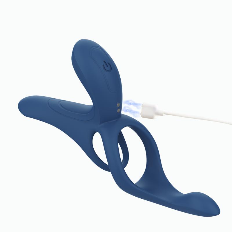 HoneyPlayBox - Pleasure Pivot App-gesteuerter Vibrator für Paare Blau