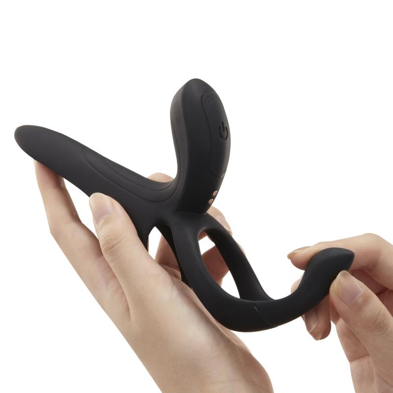 HoneyPlayBox - Pleasure Pivot App-gesteuerter Vibrator für Paare Schwarz