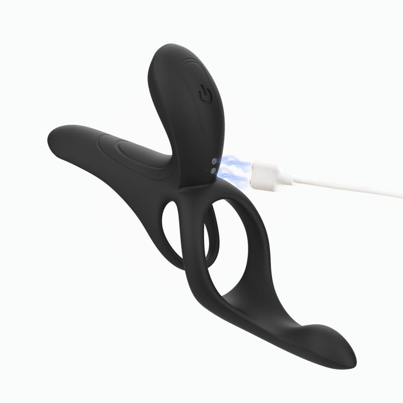HoneyPlayBox - Pleasure Pivot App-gesteuerter Vibrator für Paare Schwarz