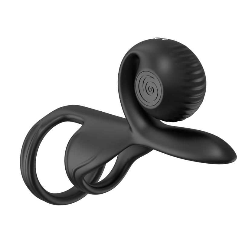 SVibe - Snail JOVI Paar-Ring - Schwarz