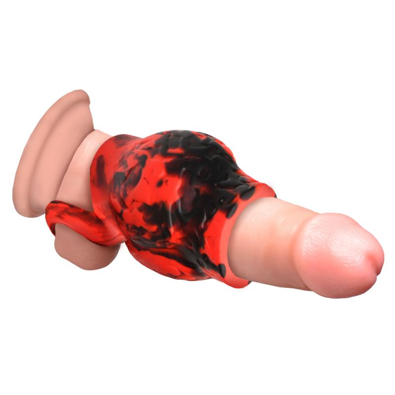 XR Brands - Hell Hound Hodenstrecker - Rot