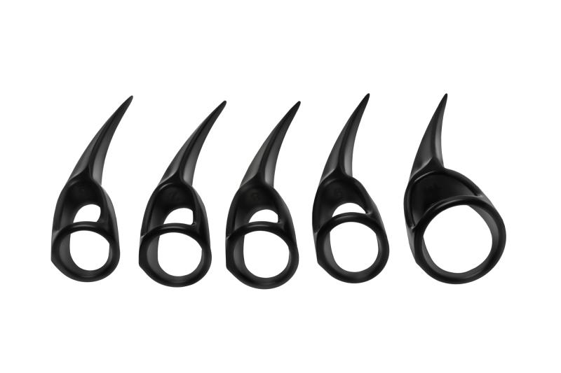 XR Brands - Set mit 10 Krallen - Schwarz