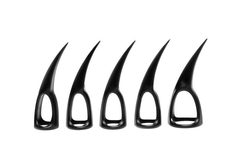 XR Brands - Set mit 10 Krallen - Schwarz