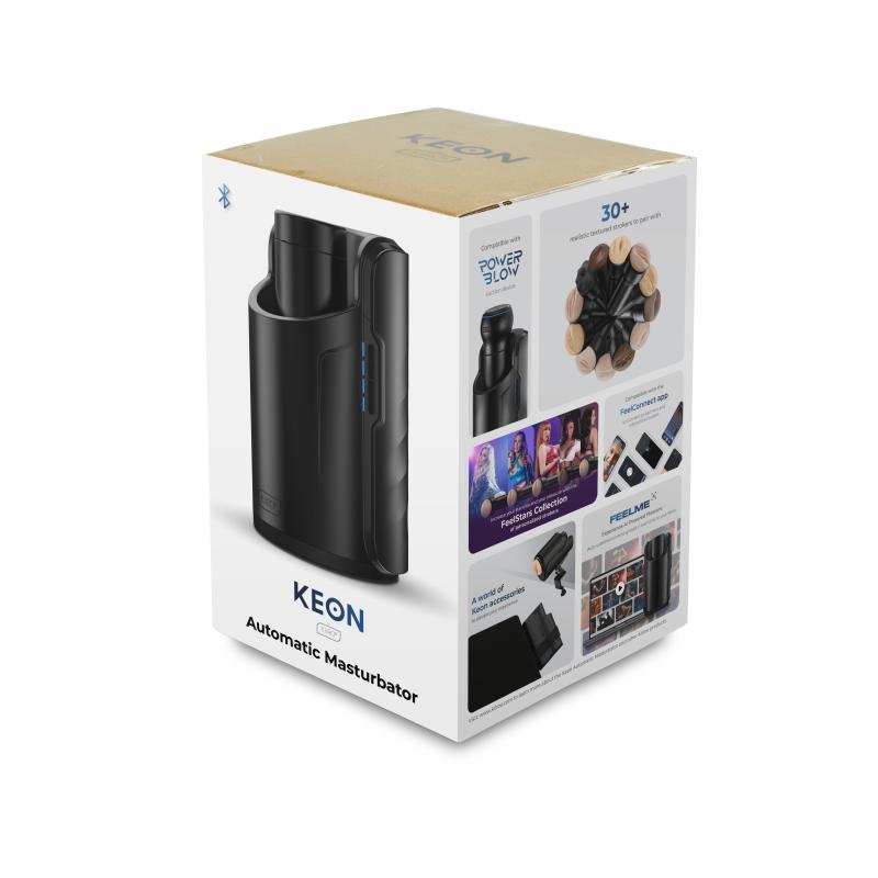 Kiiroo - Keon Kombi-Set Masturbator - Mit Feel Stroker Schwarz