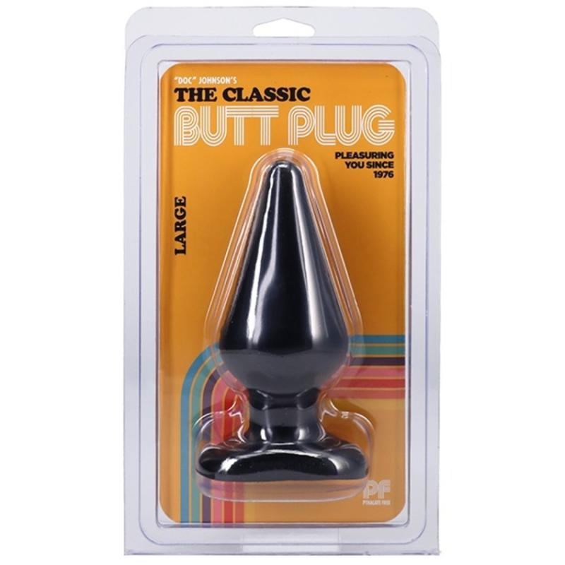 Doc Johnson - Der Klassische Buttplug - Groß