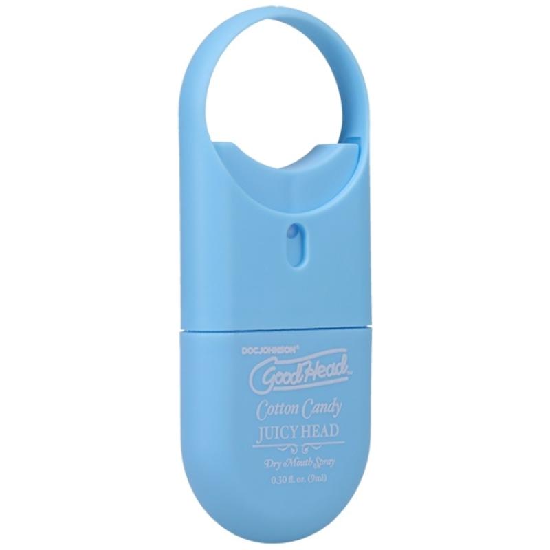 Doc Johnson - GoodHead Juicy Head Dry Mouth Spray ToGo - Zuckerwatte - 9 ml
