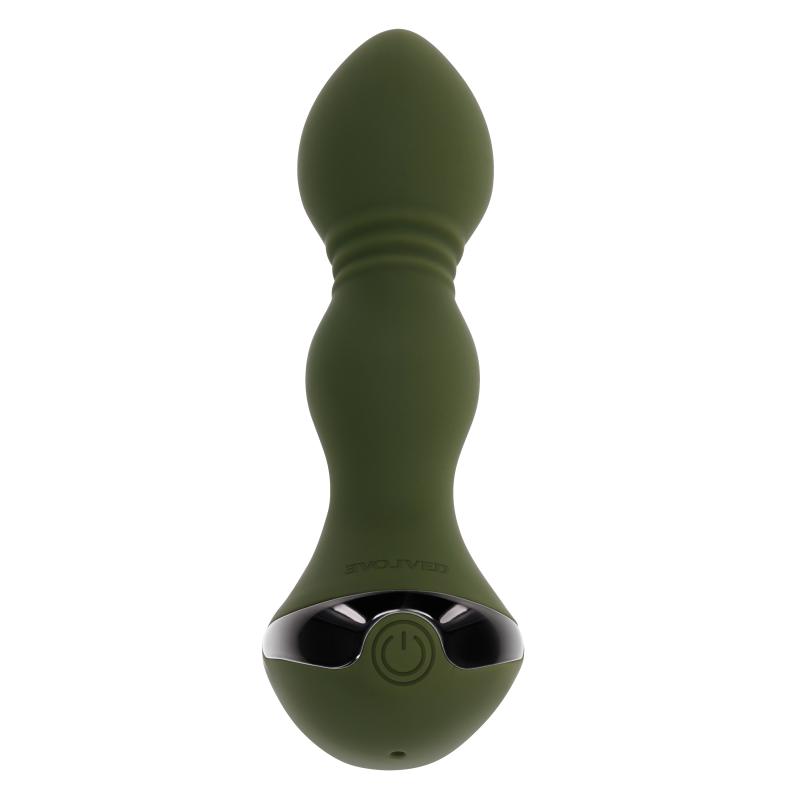 Evolved - Lieutenant Vibrations-Analplug - 12 cm