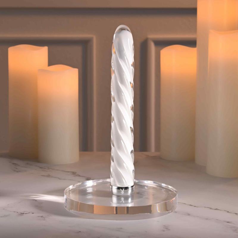 Playboy - In A Twist Glas-Vibrator