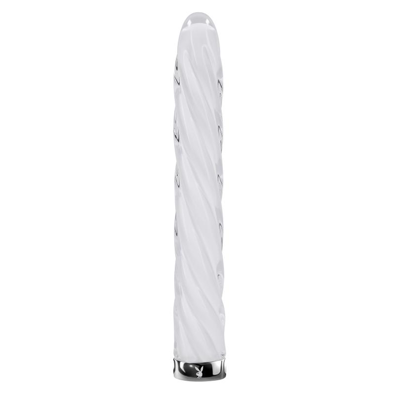 Playboy - In A Twist Glas-Vibrator