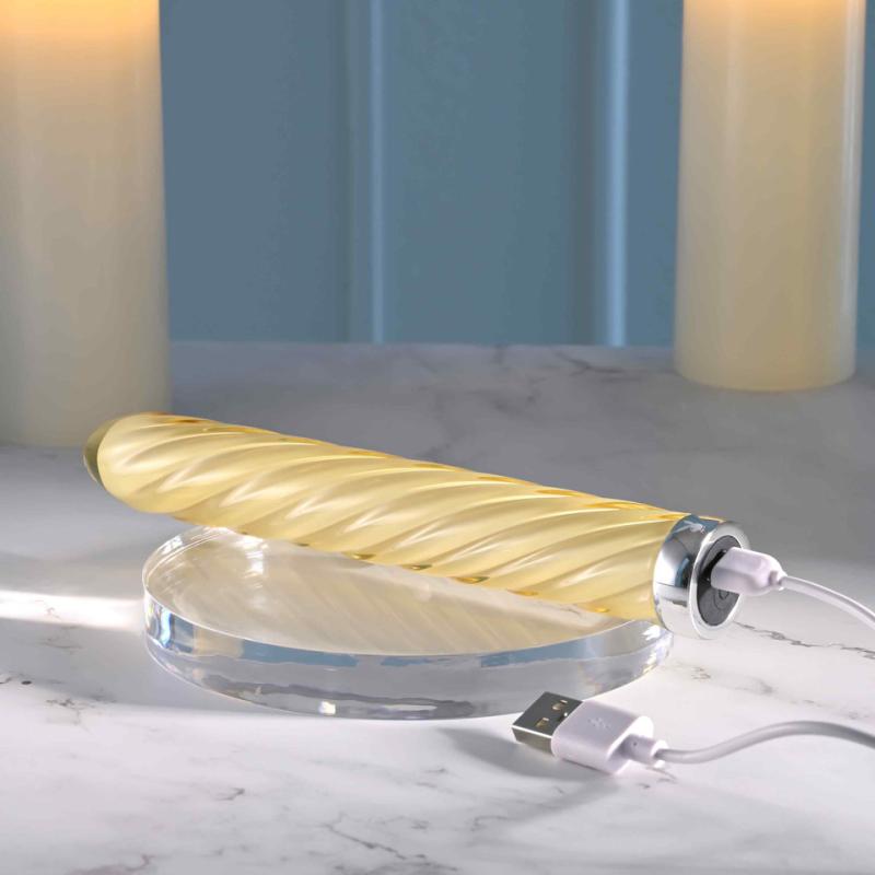 Playboy - Twist of Fate Glas-Vibrator