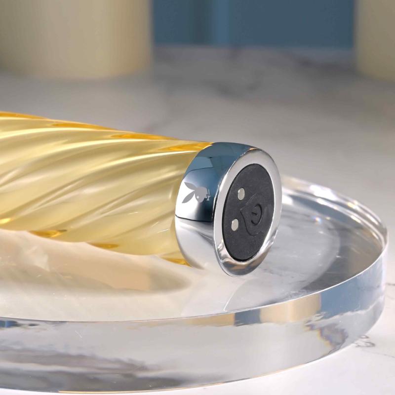 Playboy - Twist of Fate Glas-Vibrator