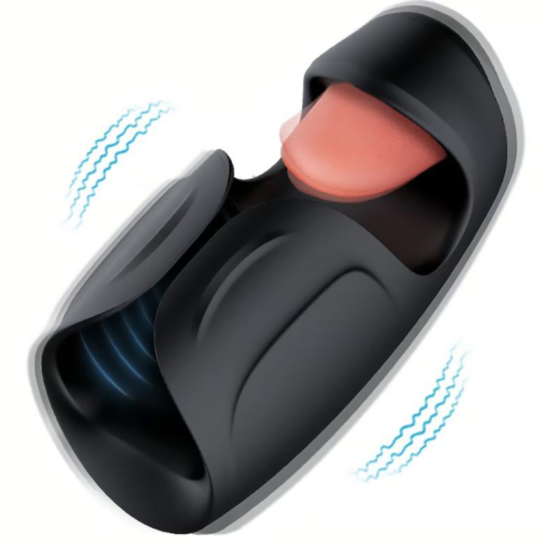 M for Men - Lickety Split Masturbator - Schwarz