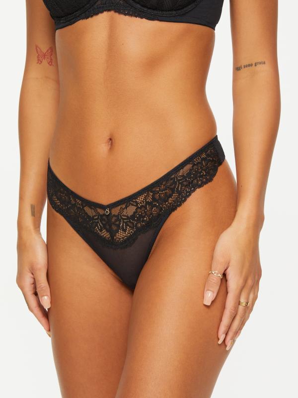 String Sexy Lace Planet - Schwarz