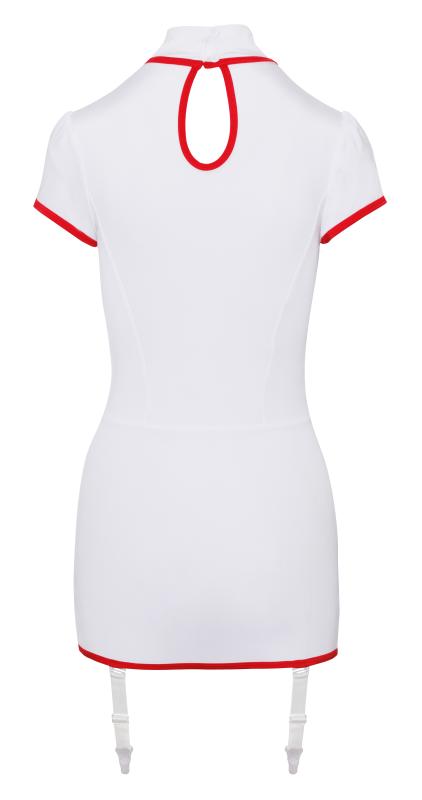 Cottelli Kostüme - Sexy Krankenschwester Kleid - Weiß