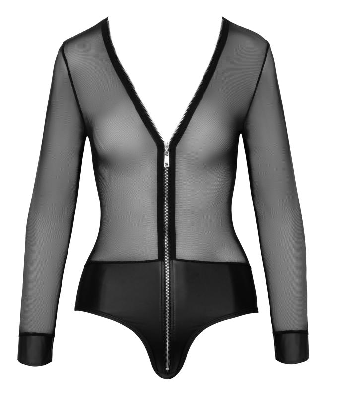 Cottelli Party - Transparenter Body - Schwarz