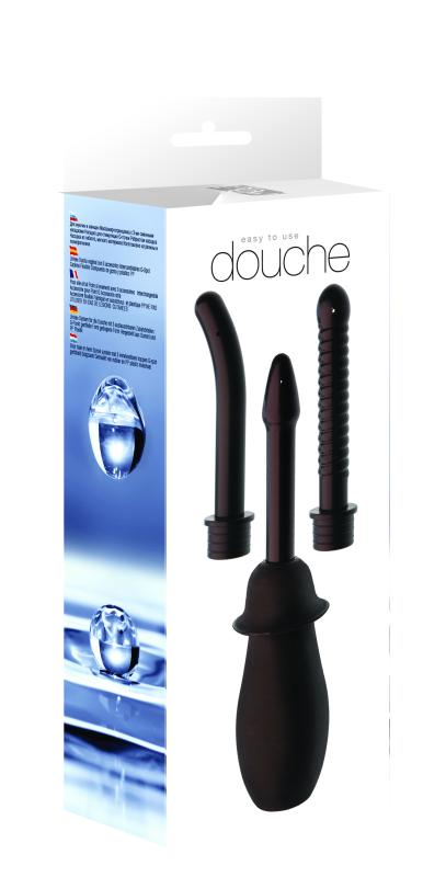 Anal Douche Kit Black