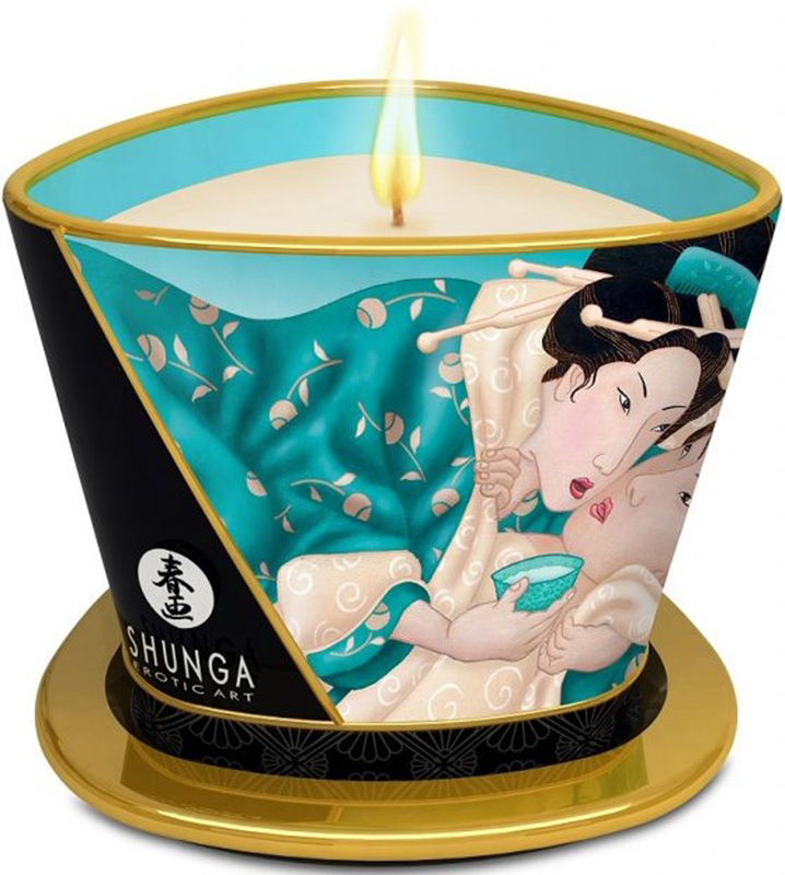 Shunga - Inselblüten Massagekerze