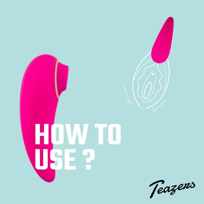 Teazers »Tapping« Auflegevibrator
