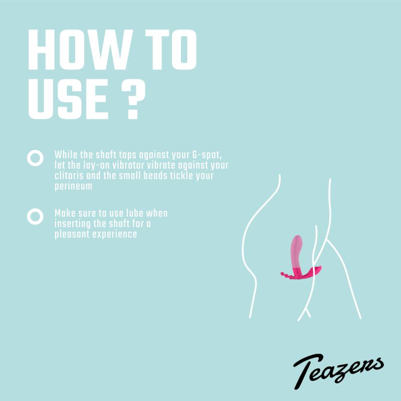 Teazers »Wear« G-Punkt & Anal Slip-Vibrator