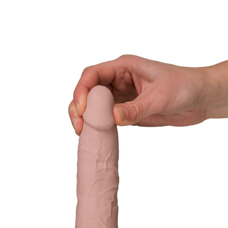AMORELIE UNCOVER »Dawn« Dildo - 15,4 cm - Cotton Candy