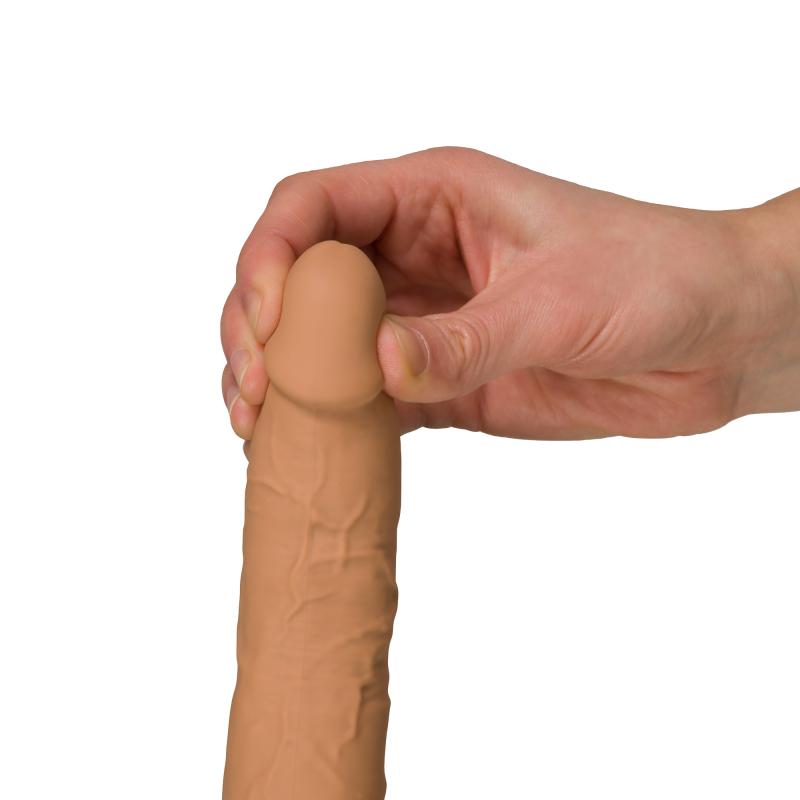 AMORELIE UNCOVER »Dawn« Dildo - 15,4 cm - Caramel