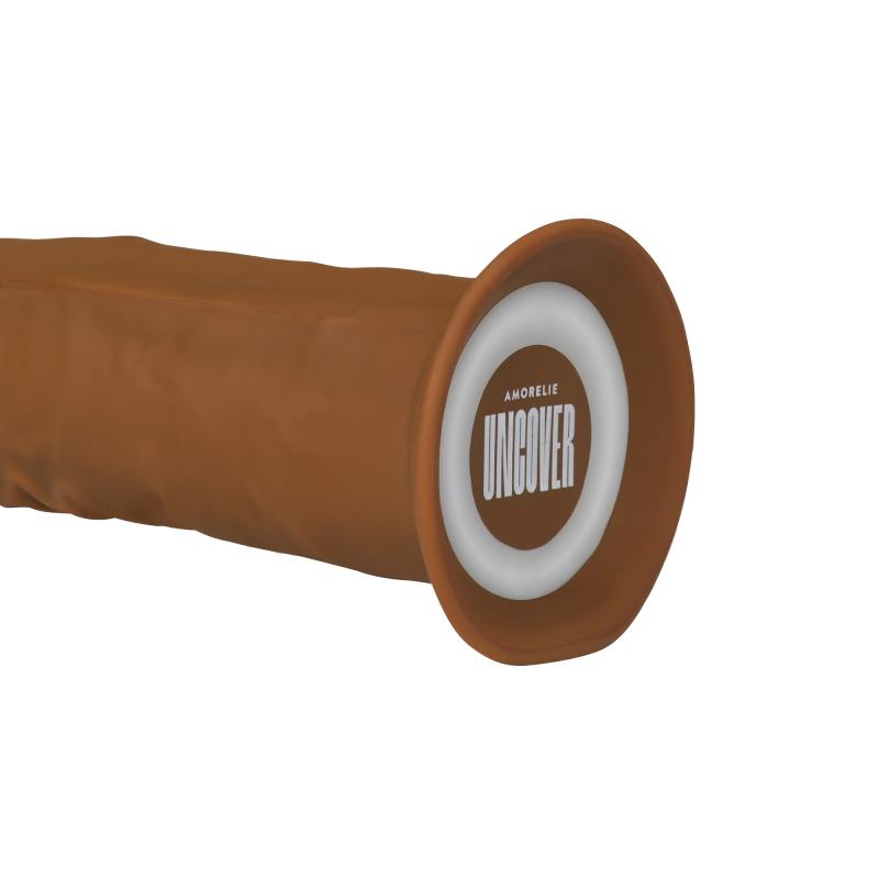 AMORELIE UNCOVER »Dawn« Dildo - 15,4 cm - Chestnut