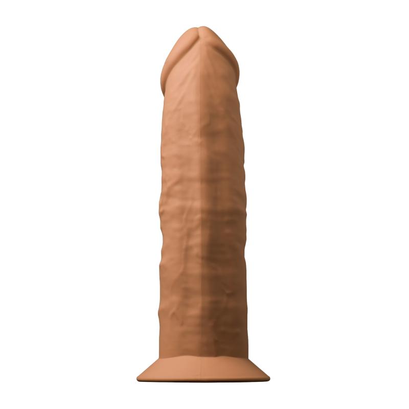 AMORELIE UNCOVER »Dusk« Dildo - 19,2 cm - Caramel