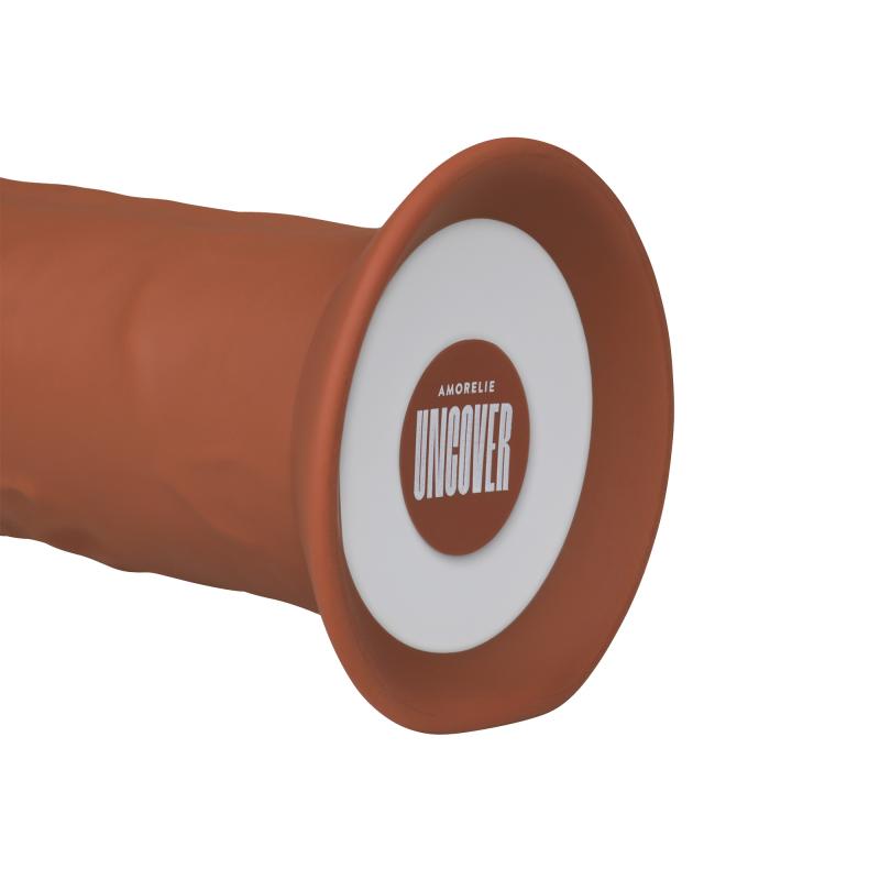 AMORELIE UNCOVER »Dusk« Dildo - 19,2 cm - Toffee