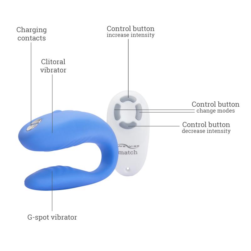We-Vibe »Match« Paarvibrator