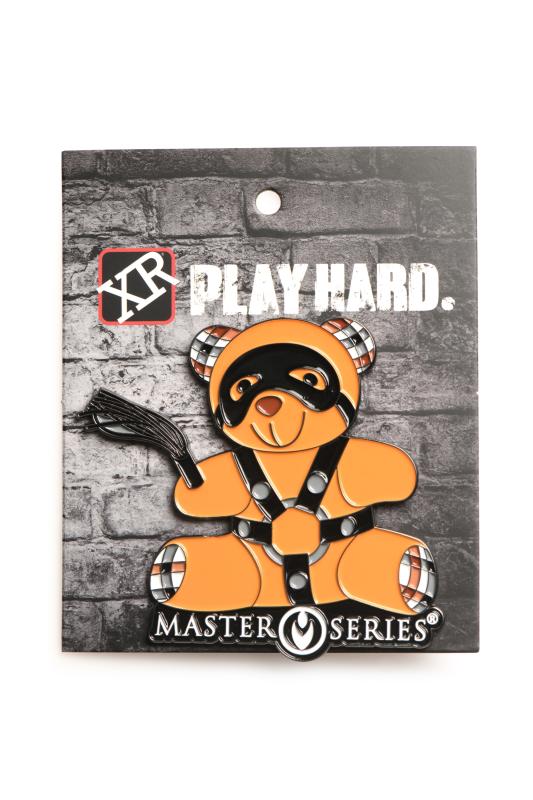 BDSM Promo Anstecknadel Bär