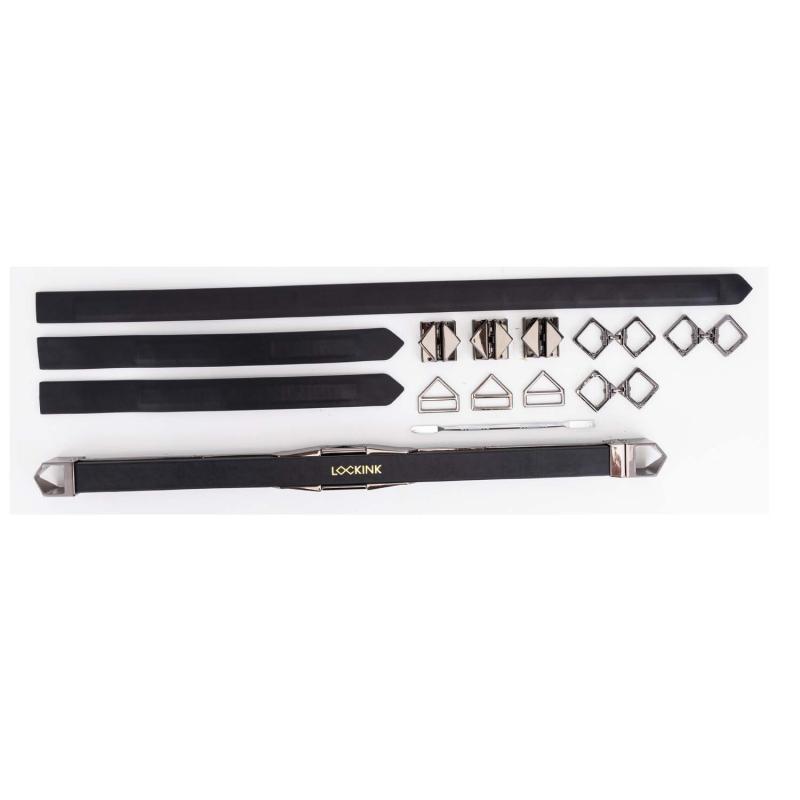 LOCKINK - Verstellbare Spreizstange Set - schwarz
