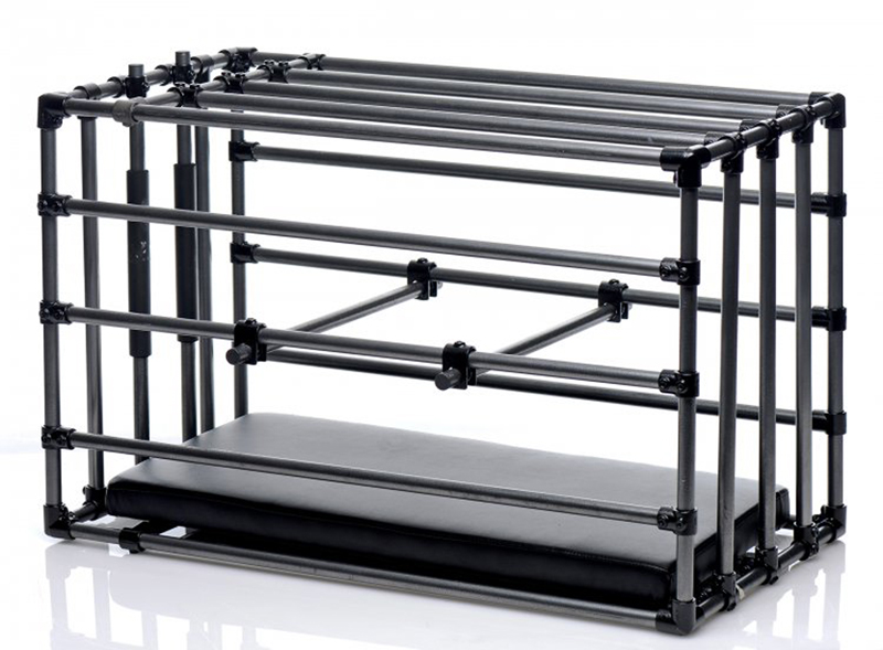 Verstellbarer Bondage Zwinger Käfig
