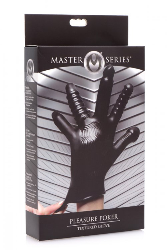 Master Series »Pleasure Poker« Analhandschuh
