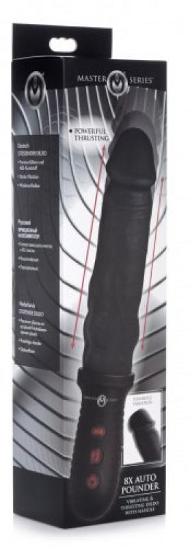 Master Series Vibrator mit Stoßfunktion
