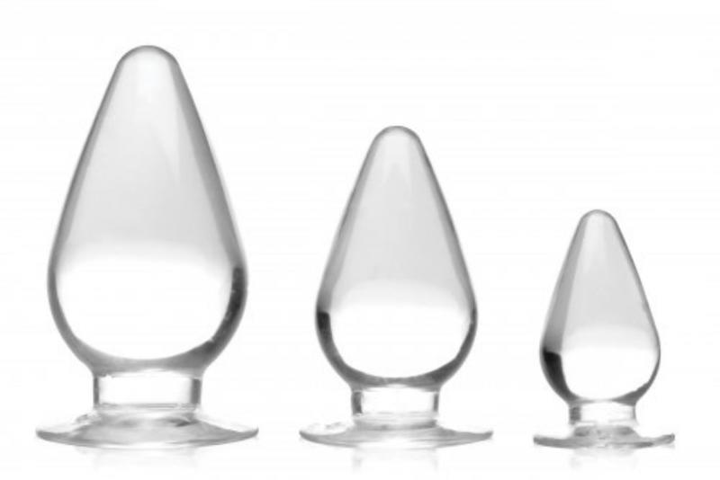 Master Series »Triple Cones« 3-teiliges Analplug-Set