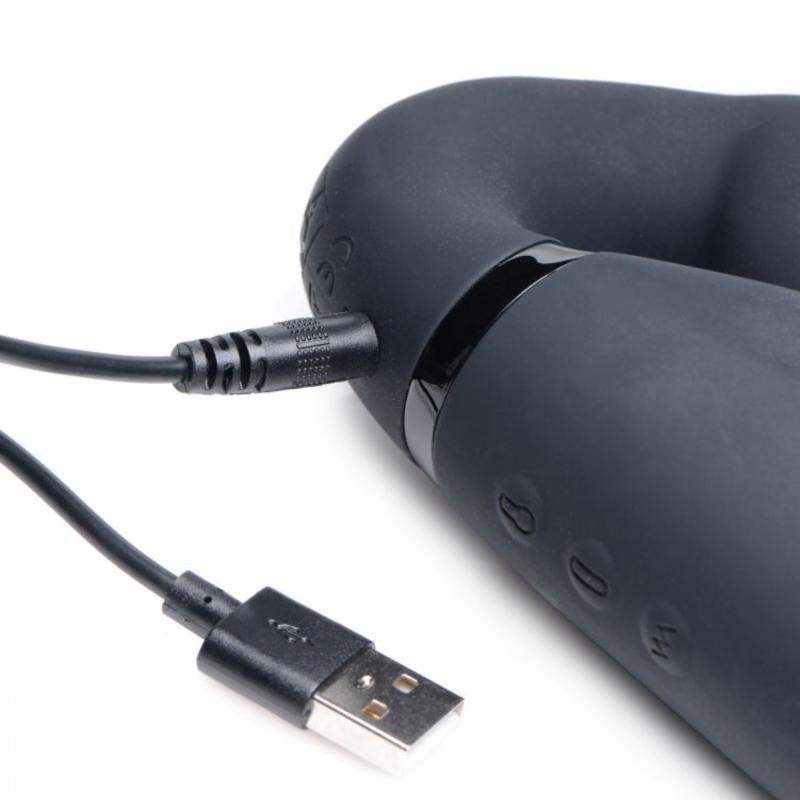 Strap U »Swirl« halterloser Strap-On mit Vibration