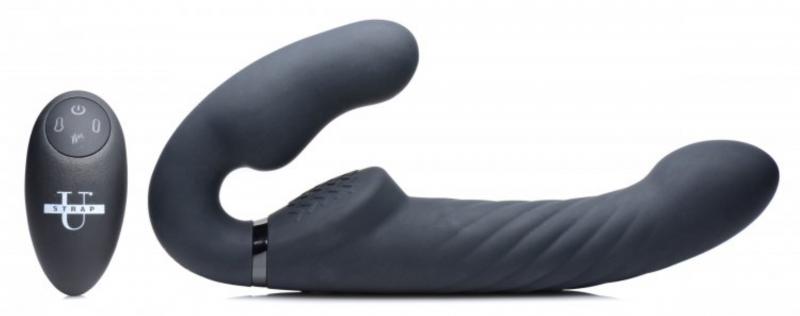 Strap U »Swirl« halterloser Strap-On mit Vibration