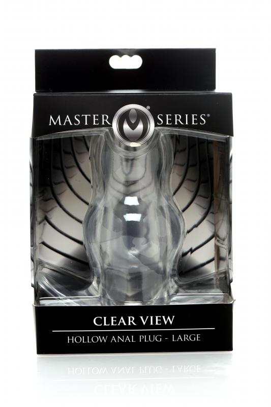 Master Series »Clear View« Hollow Analplug L