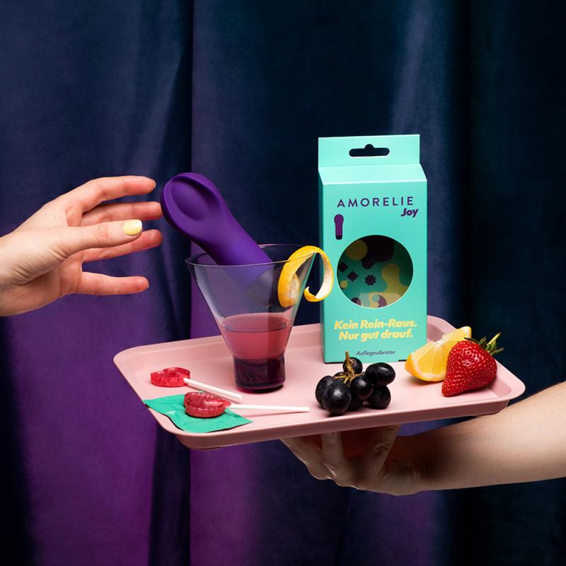 AMORELIE Joy »Groove« Auflegevibrator