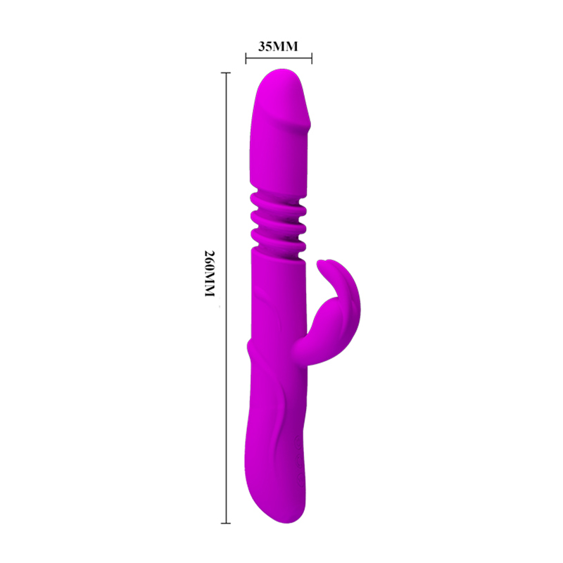 Pretty Love »Ward« Rabbit-Vibrator mit Stoßfunktion