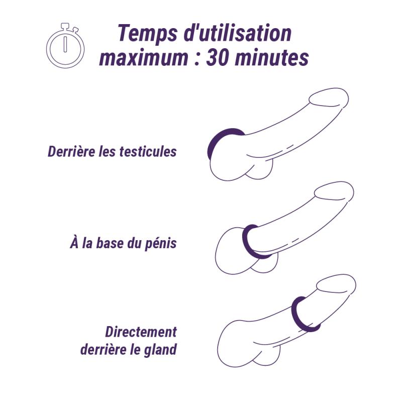 Boners »3-Teile Flach« Penisring-Set