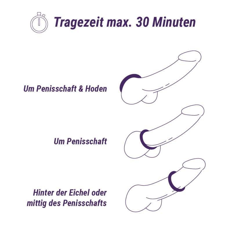 Boners »Dual Groß« Penisring & Hodenring
