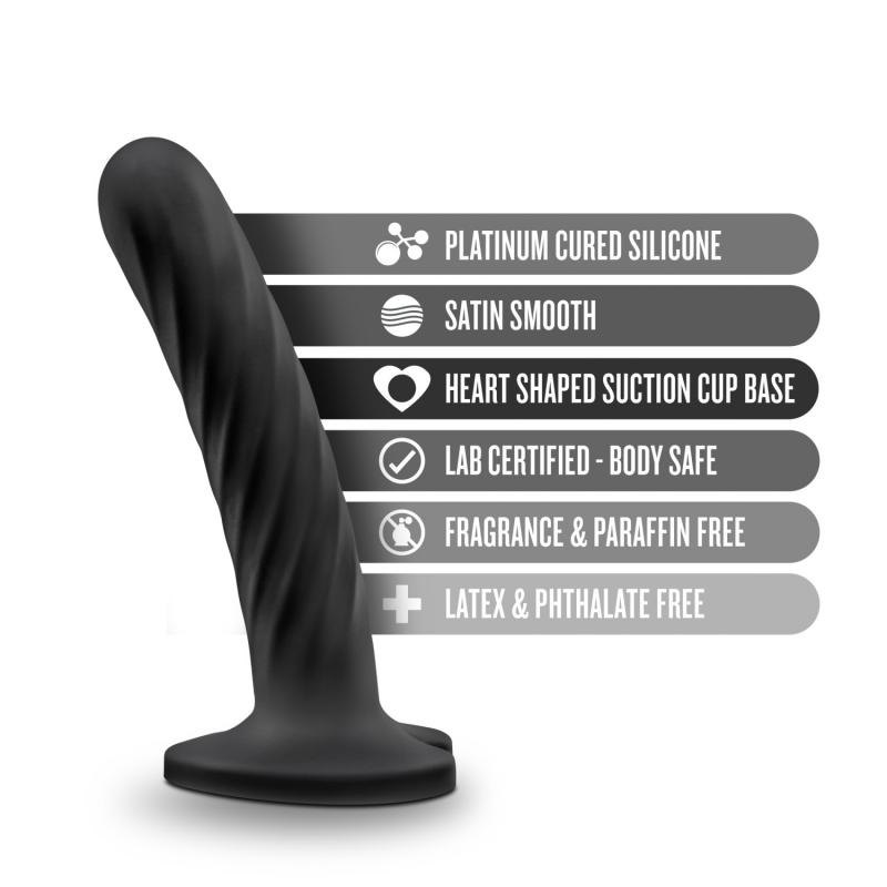 Temptasia »Twist« Dildo mit Saugnapf - Mittel
