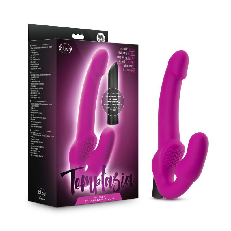 Temptasia »Estella« halterloser Strap-On mit Vibration