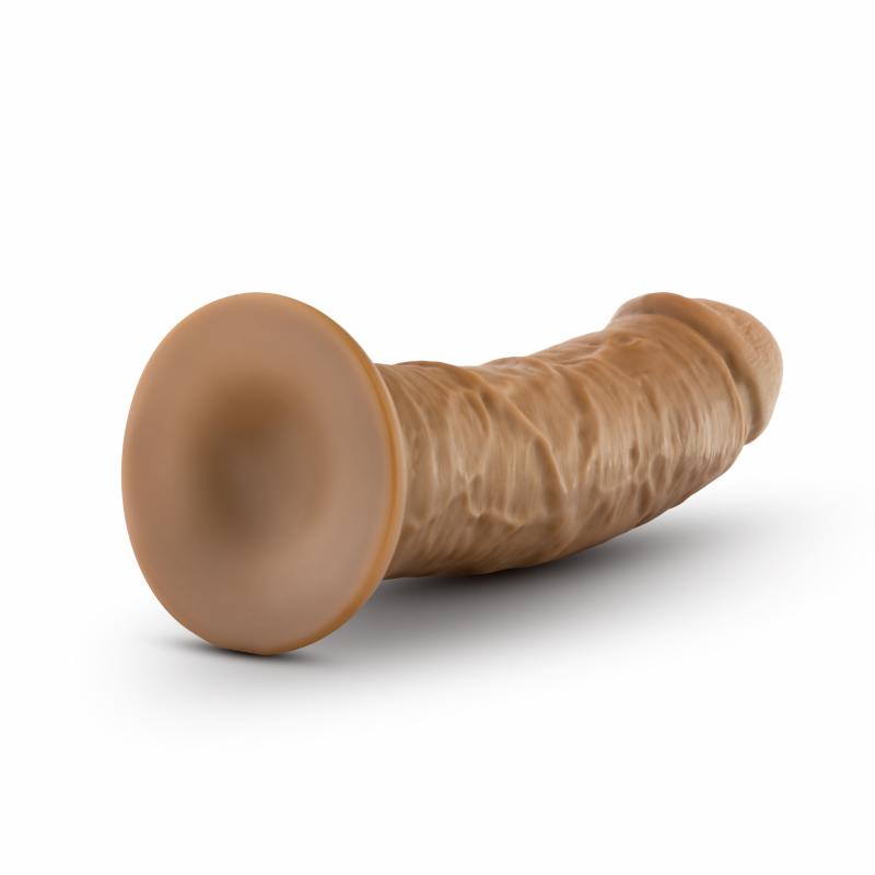 Dr. Skin Realistischer Dildo mit Saugnapf - 20,3 cm – Mokka