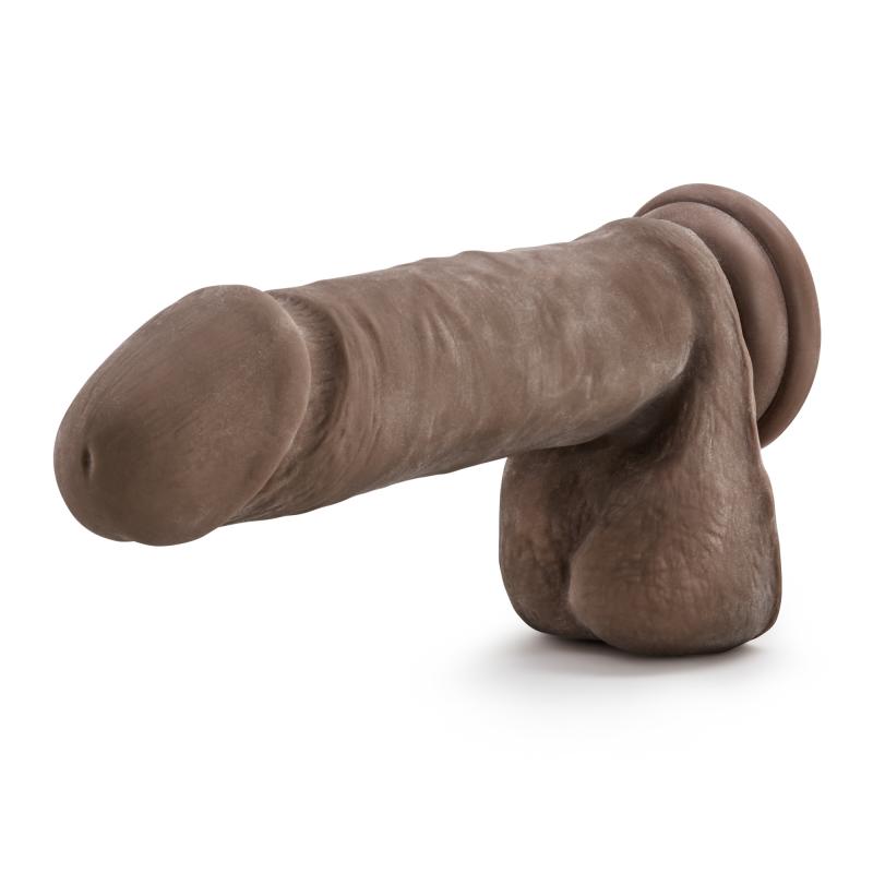 Dr. Skin »Mr. Magic« Realistischer Dildo mit Saugnapf - 22,8 cm - Schokolade