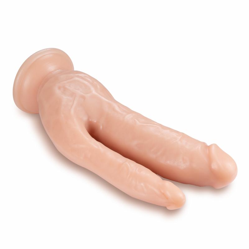 Dr. Skin »DP Cock« Realistischer Doppeldildo - 21,6 cm – Vanille