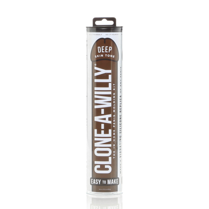 Clone-A-Willy Kit - Dunkler Hautton