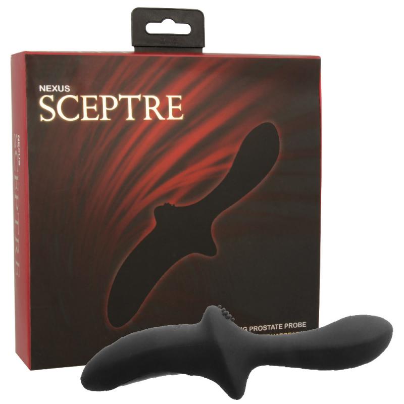 Nexus - Sceptre Rotierender Prostatavibrator - Schwarz