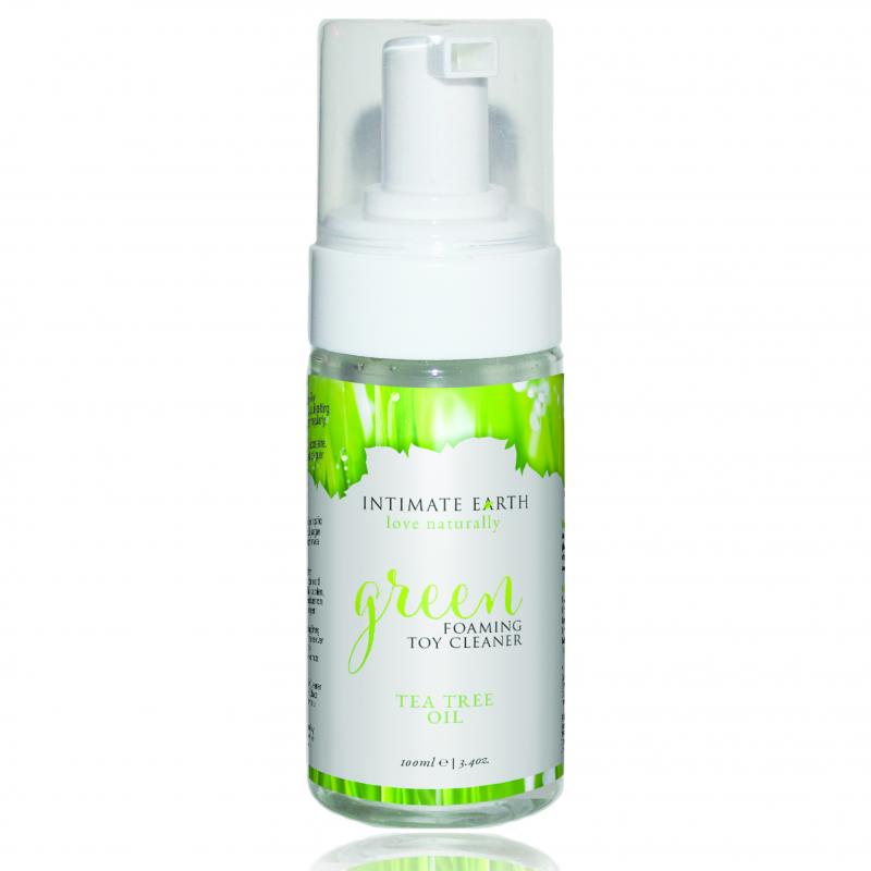 Intimate Earth - Grüner Tee schäumender Spielzeugreiniger - 100 ml